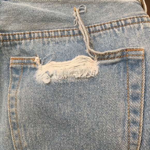 Brandy Melville Distressed Boyfriend Jeans - Picture 7 of 8